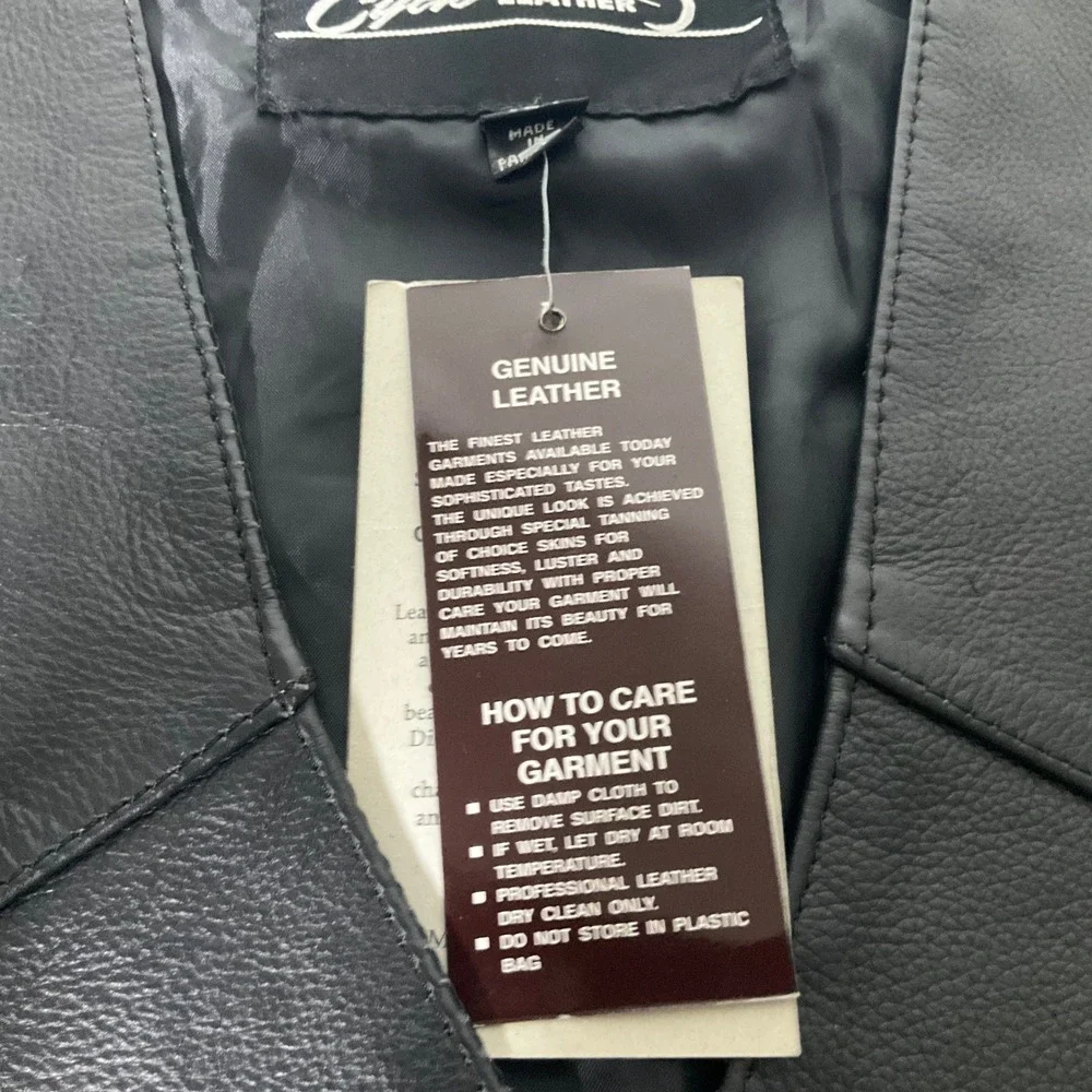 Cycle Leather stylish black